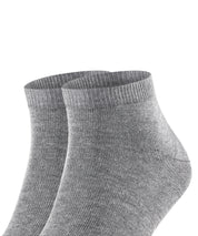 2er-Pack Sneakersocken aus Baumwolle - 3390 light greymel. - Grau