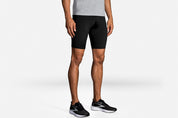 Laufshorts mit seitlichen Eingrifftaschen - 001-Black - Schwarz