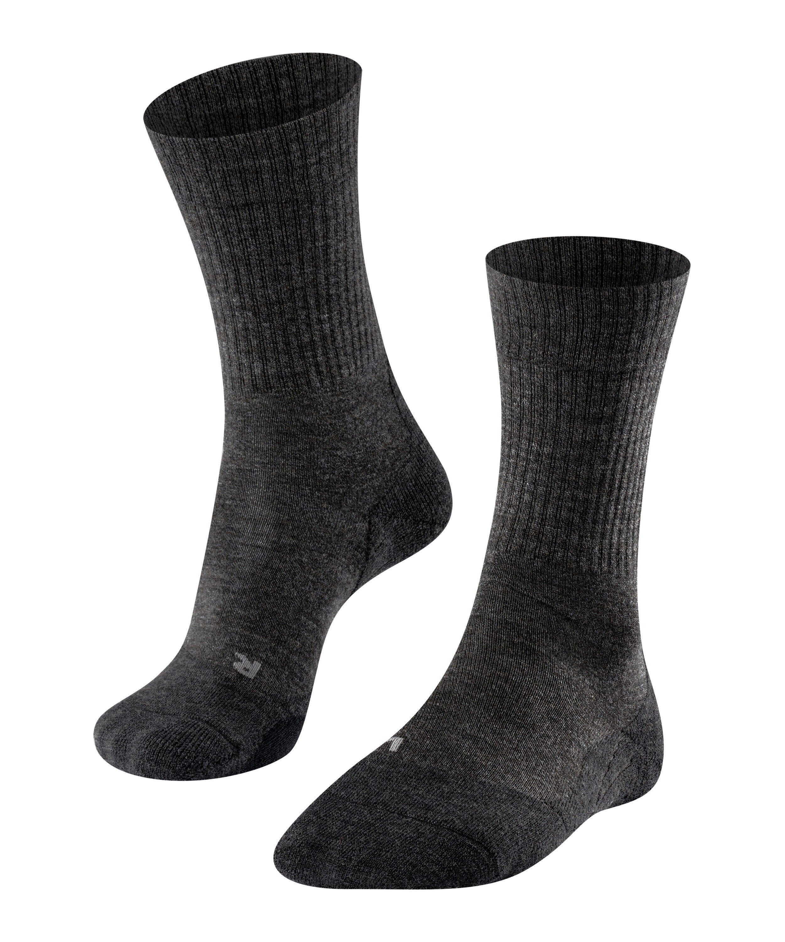 Strick Socken TK2 Wool - 3150 smog - Grau