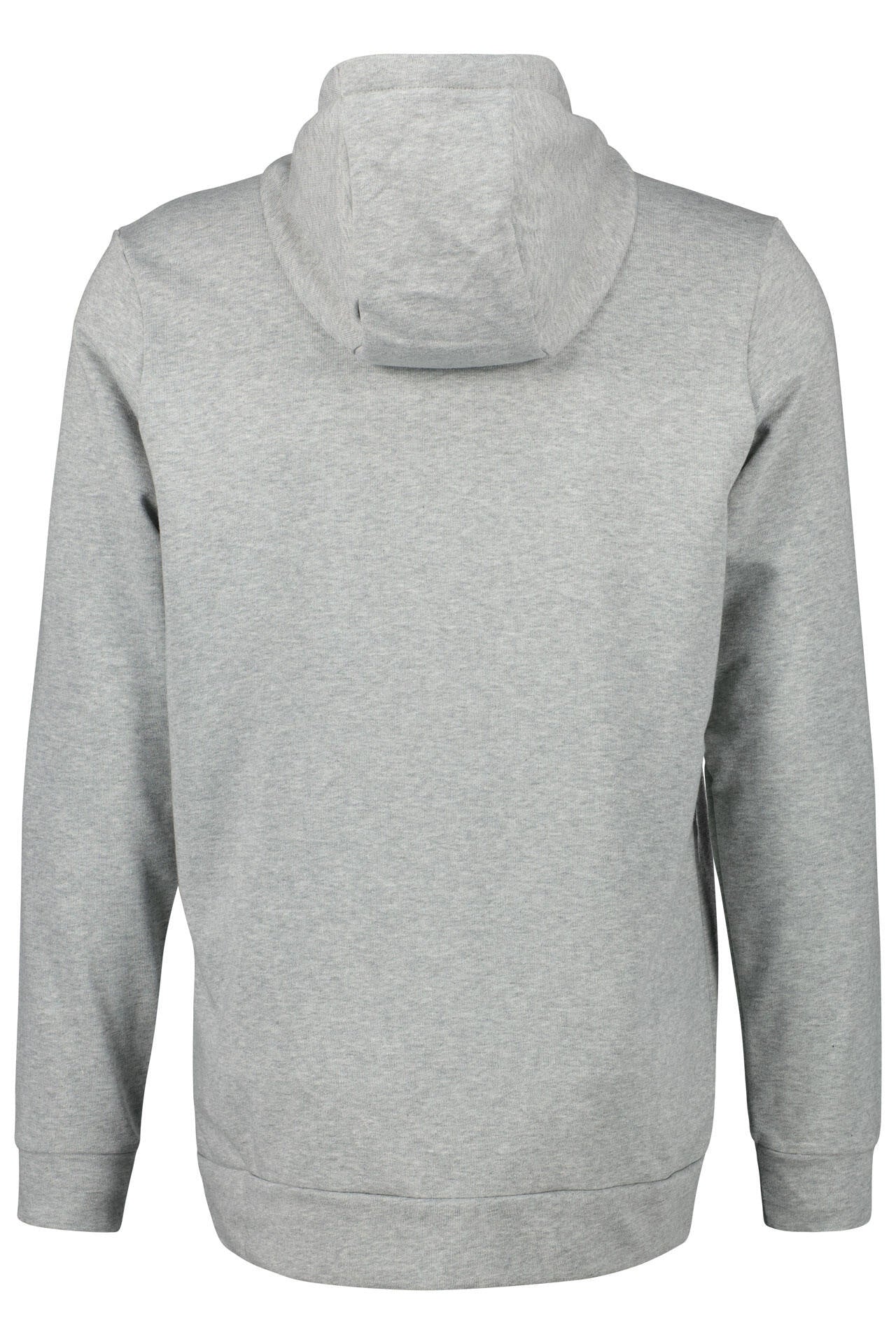 Sweatjacke mit Logoprint - 063-DK GREY HEATHER/BLACK - Grau