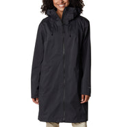 Funktionsmantel Weekend Adventure Long Shell - 010-Black - Schwarz