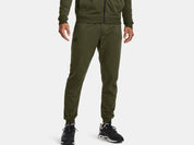 Jogginghose mit Logoprint - 390-MARINE OD GREEN - Khaki