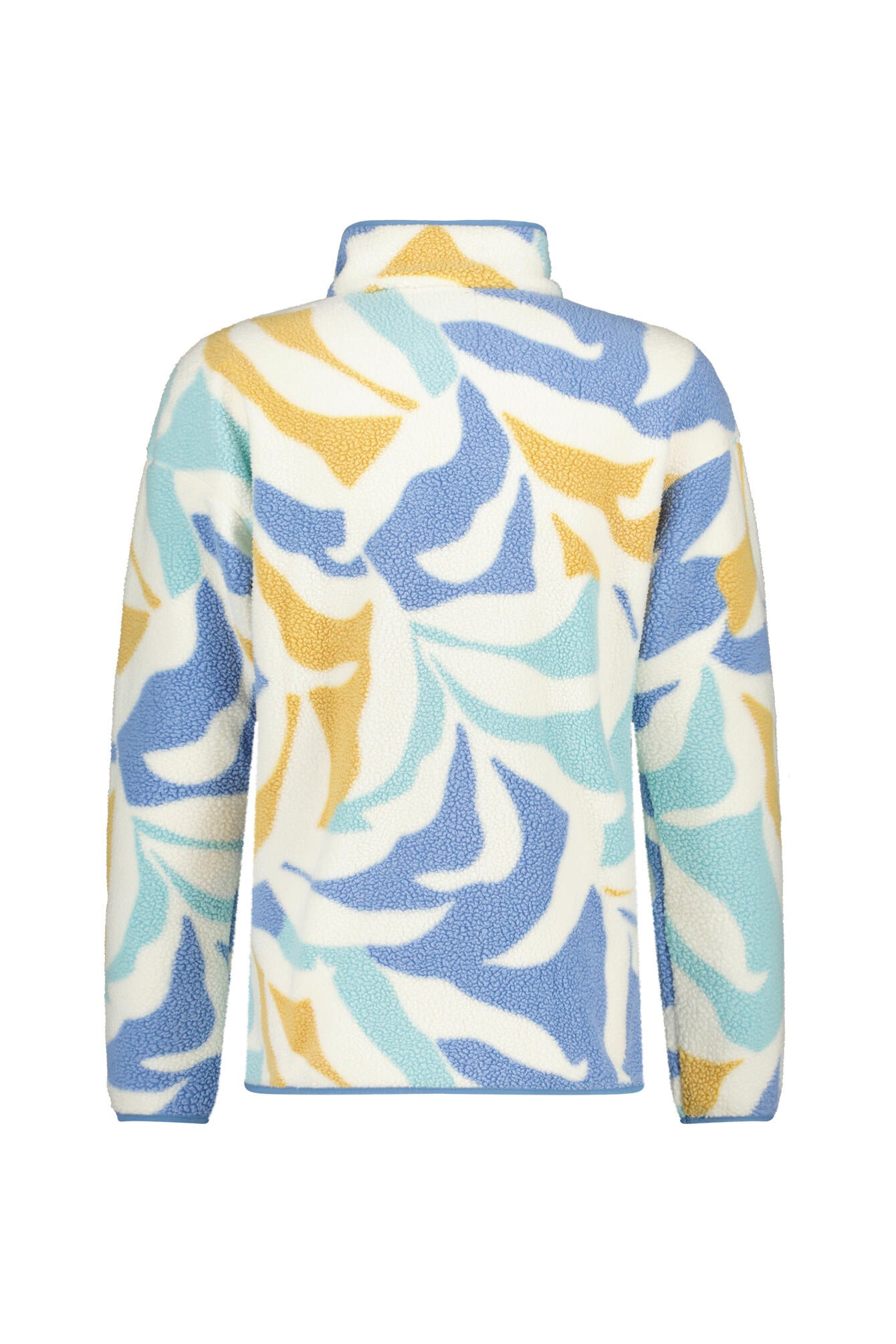 Fleecejacke Helvetia - 194-Chalk Floristic, Light Cam - Blau