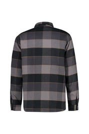 Overshirt-Jacke Windward II - 010-Black Multi Windowpane Che - Grau