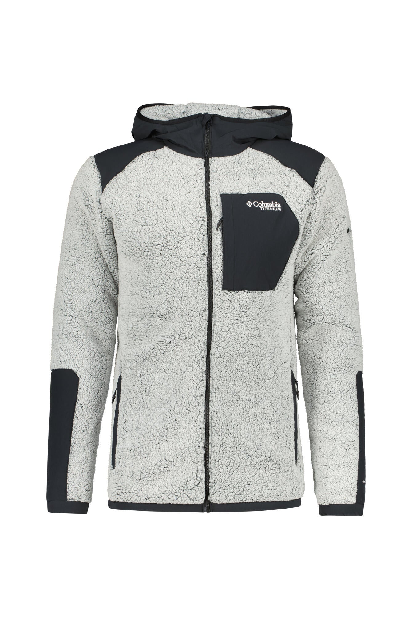 Fleecejacke Arctic Crest - 100-White, Black - Blau