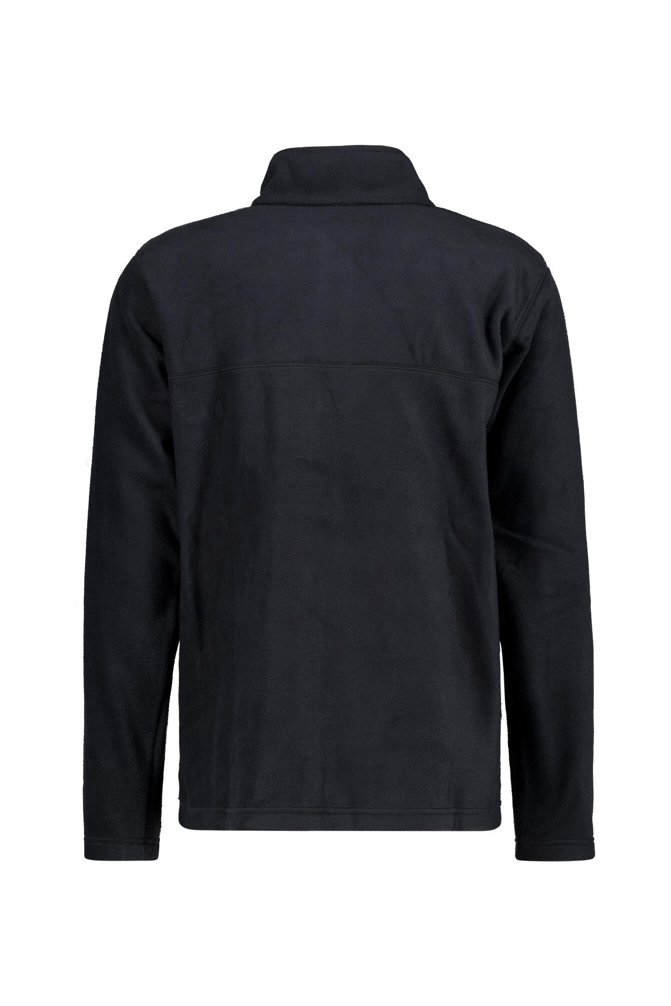 Fleece-Pullover - 010-BLACK - Schwarz