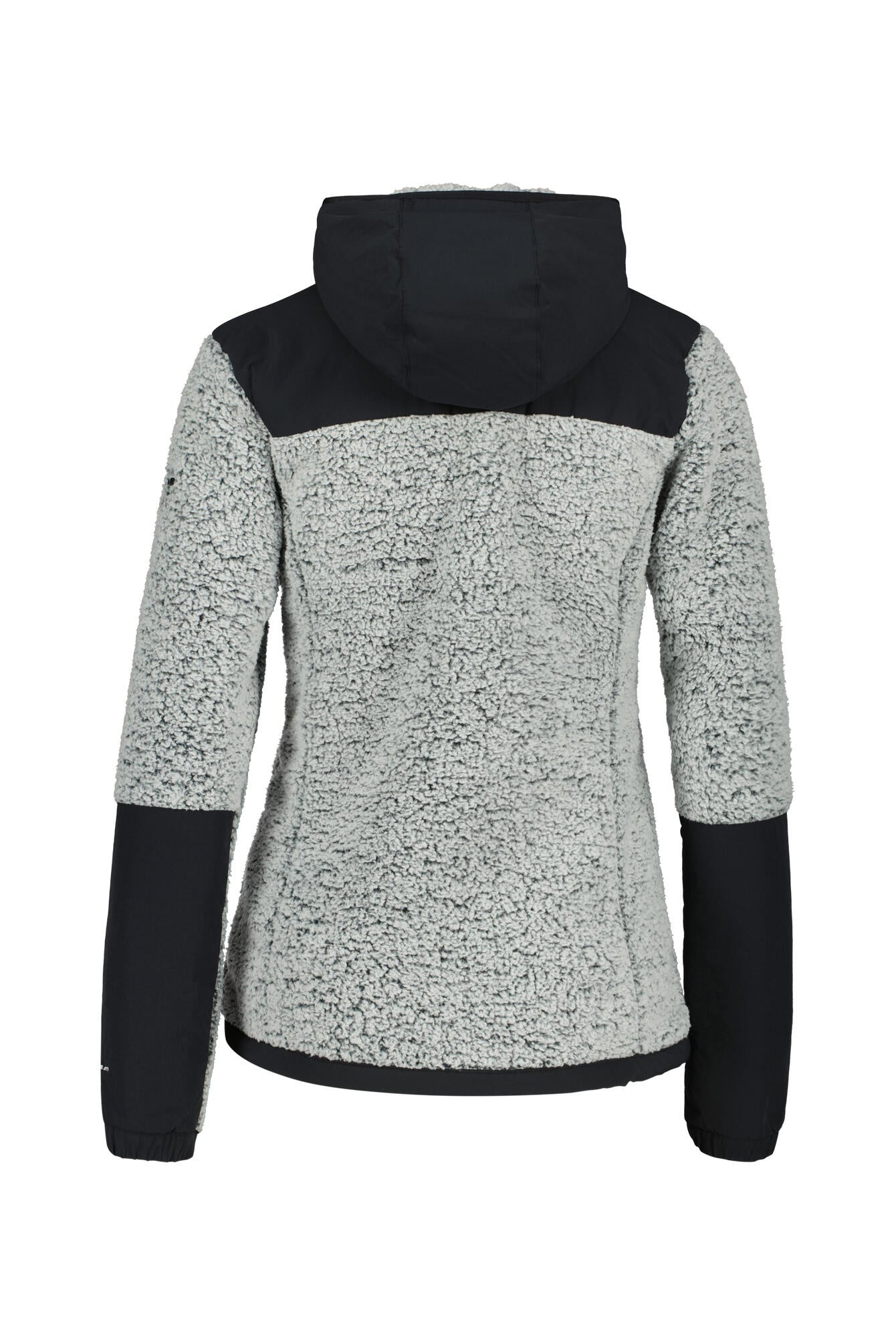 Fleecejacke ARCTIC CREST™ SHERPA - 100-White, Black - Grau