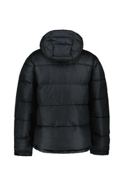 Steppjacke mit Kapuze - 012-BLACK - Schwarz