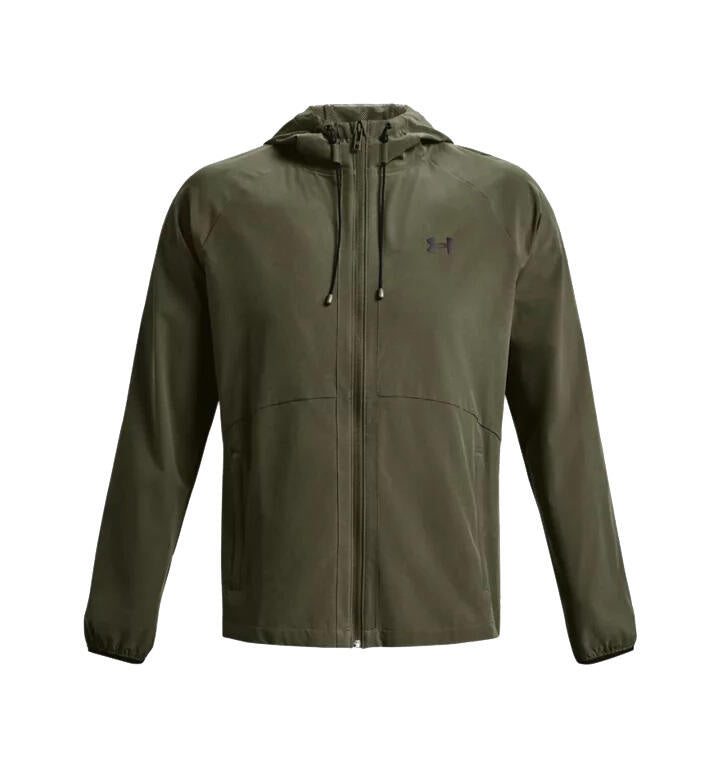 Windbreaker mit Kapuze - 390-MARINE OD GREEN - Khaki