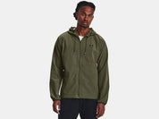 Windbreaker mit Kapuze - 390-MARINE OD GREEN - Khaki