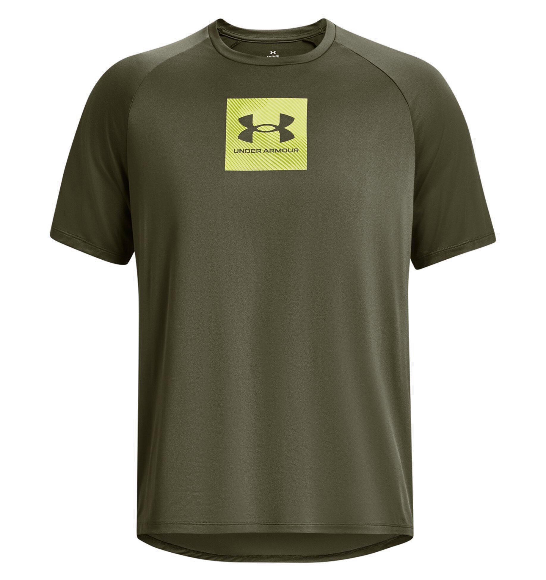 Funktionsshirt Tech - 390-MARINE OD GREEN - Khaki