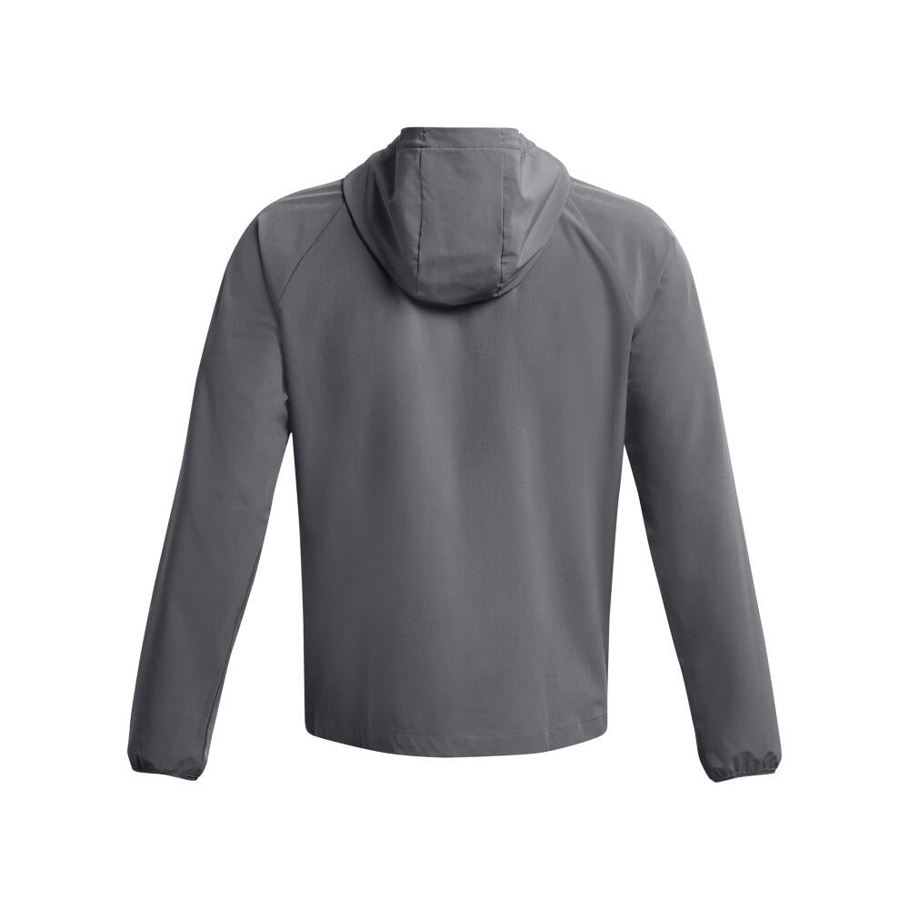 Windbreaker mit Kapuze - 012-PITCH GRAY - Grau