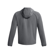 Windbreaker mit Kapuze - 012-PITCH GRAY - Grau