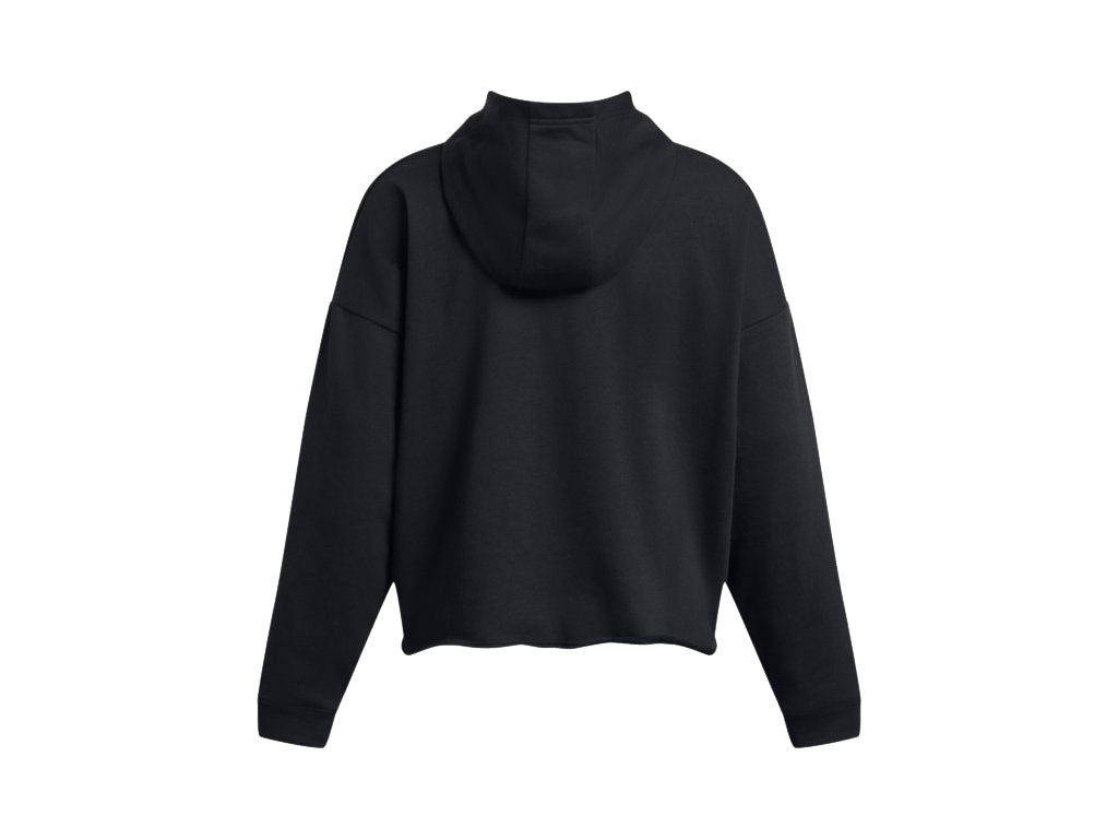 Cropped Sweatshirt - 001-BLACK - Schwarz