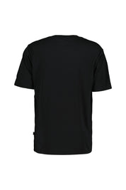 T-Shirt mit Logostick - BK-BK - Schwarz