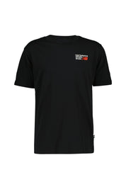 T-Shirt mit Logostick - BK-BK - Schwarz