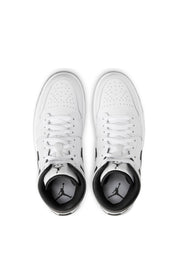 Basketballschuhe Air Jordan 1 Mid - 132-WHITE/BLACK-WHITE-BLACK - Weiß