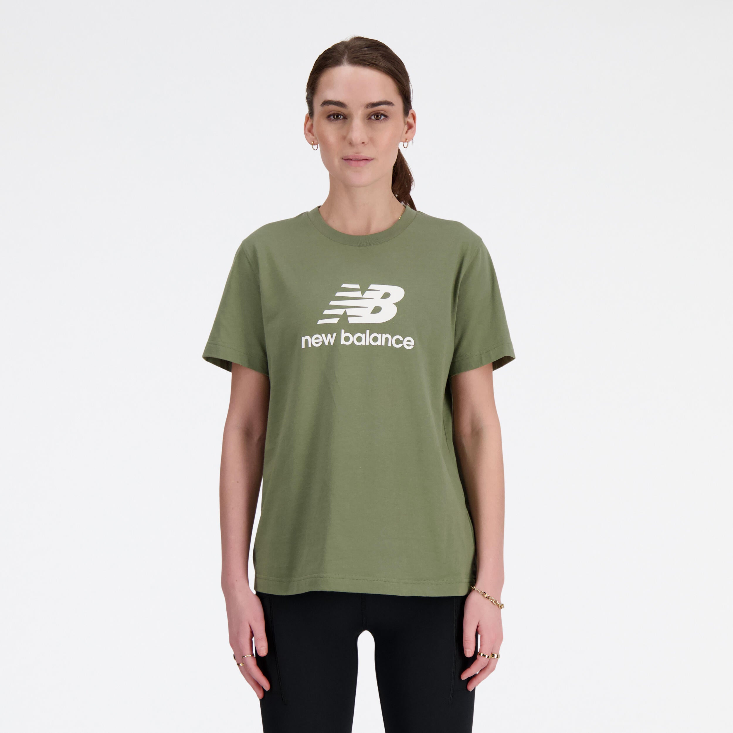 T-Shirt mit Logoprint - DEK-DEK - Khaki