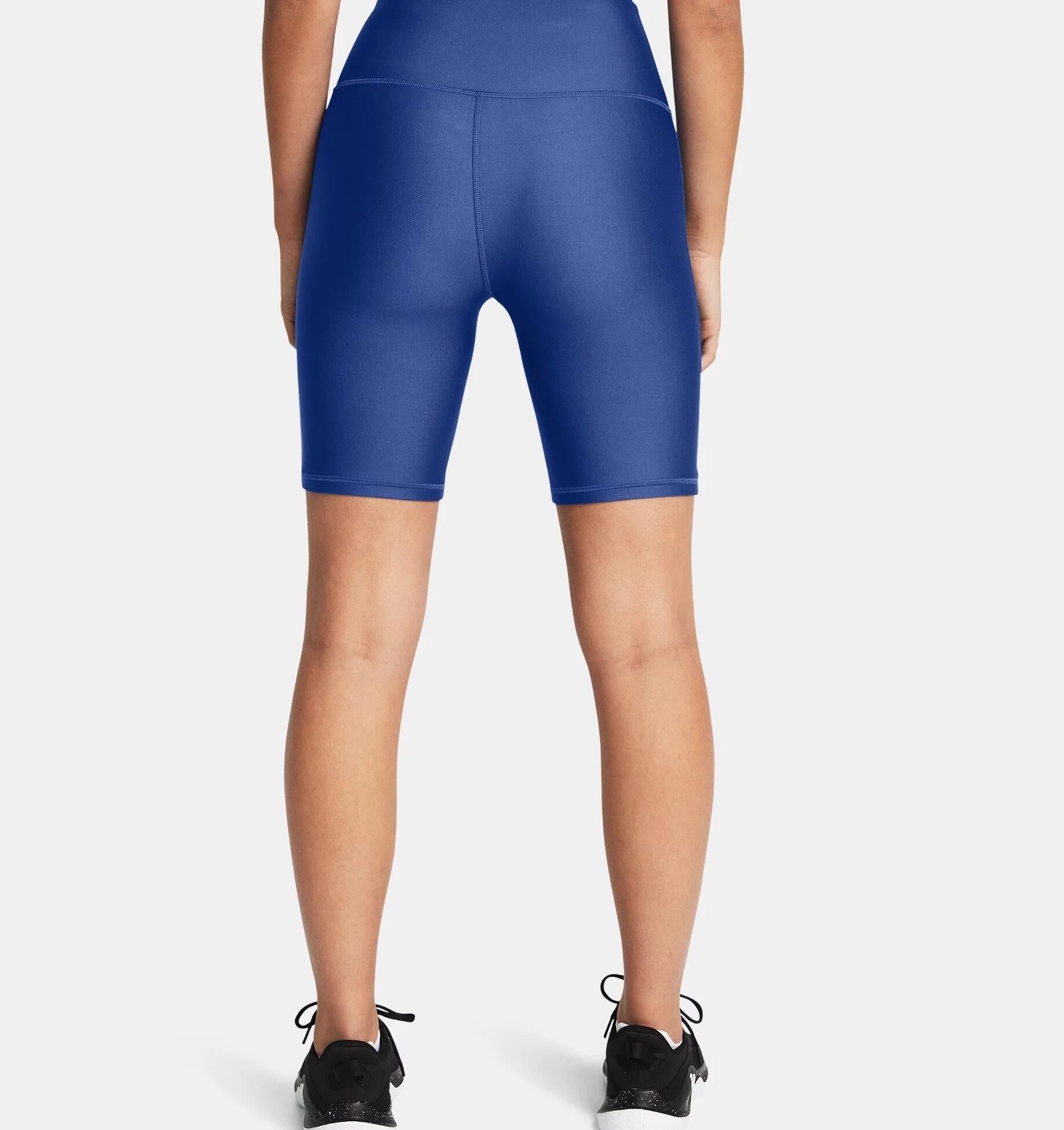 Trainingsshorts mit hohem Bund - 432-TECH BLUE - Blau