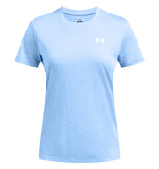 Meliertes Trainingsshirt - 465-HORIZON BLUE - Blau