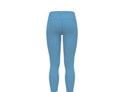 Trainings-Tights mit seitlicher Tasche - 465-HORIZON BLUE - Blau