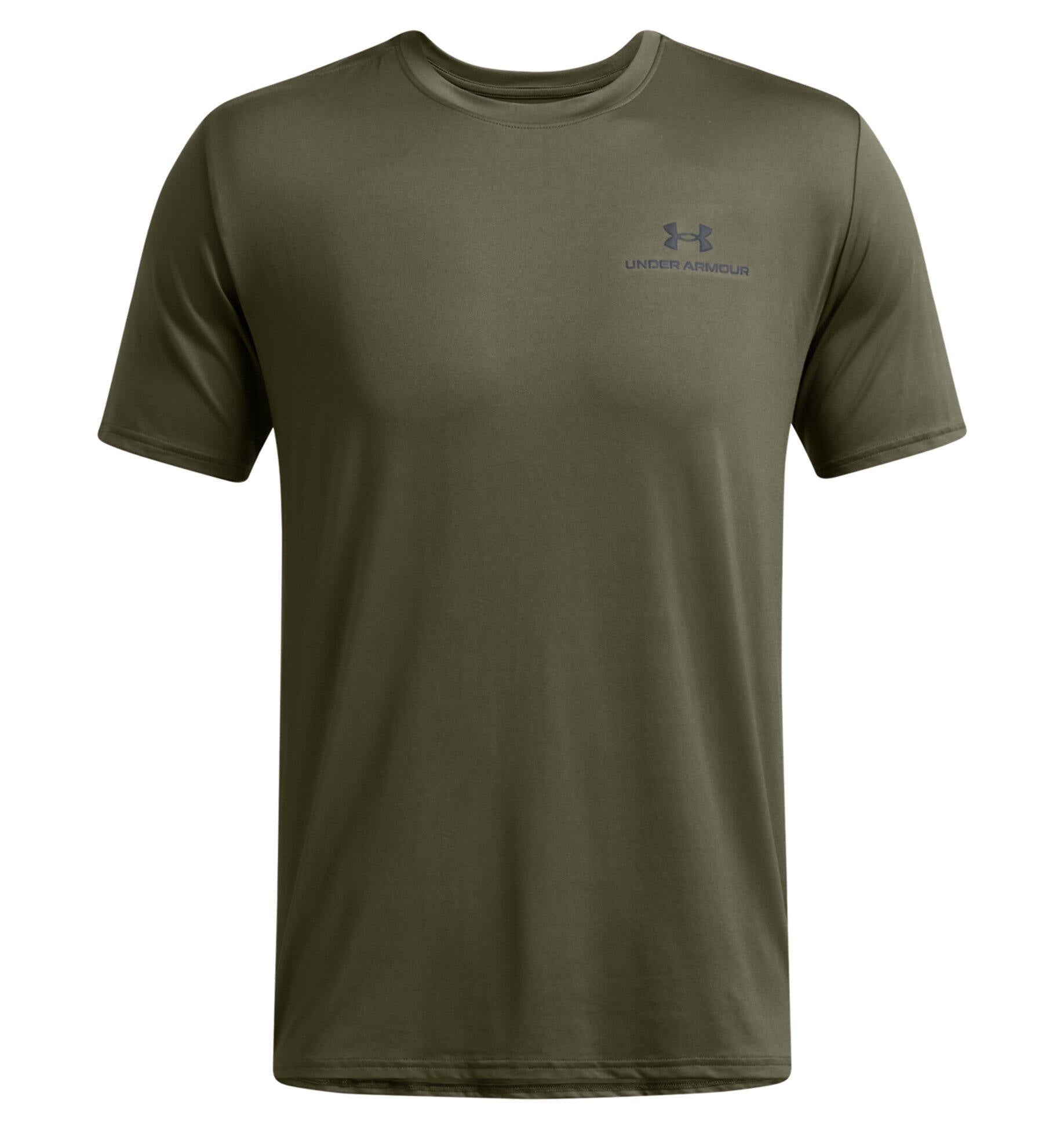 Trainingsshirt mit aufgedrucktem Logo - 390-MARINE OD GREEN - Grün