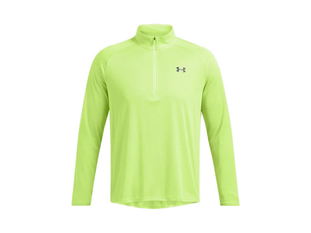 Funktionslongsleeve mit 1/2 Zip - 304-MORPH GREEN - Grün