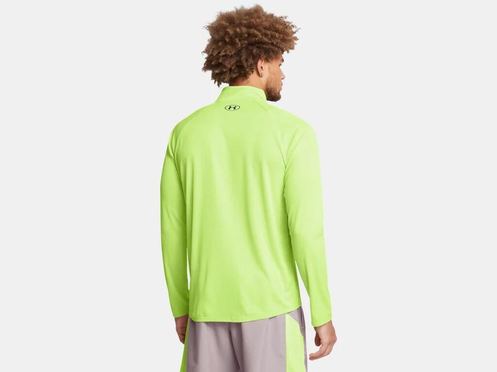 Funktionslongsleeve mit 1/2 Zip - 304-MORPH GREEN - Grün