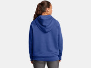 Hoodie mit Logoprint - 432-TECH BLUE - Blau