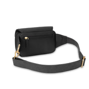 Bauchtasche Visby - Cream Black - Schwarz