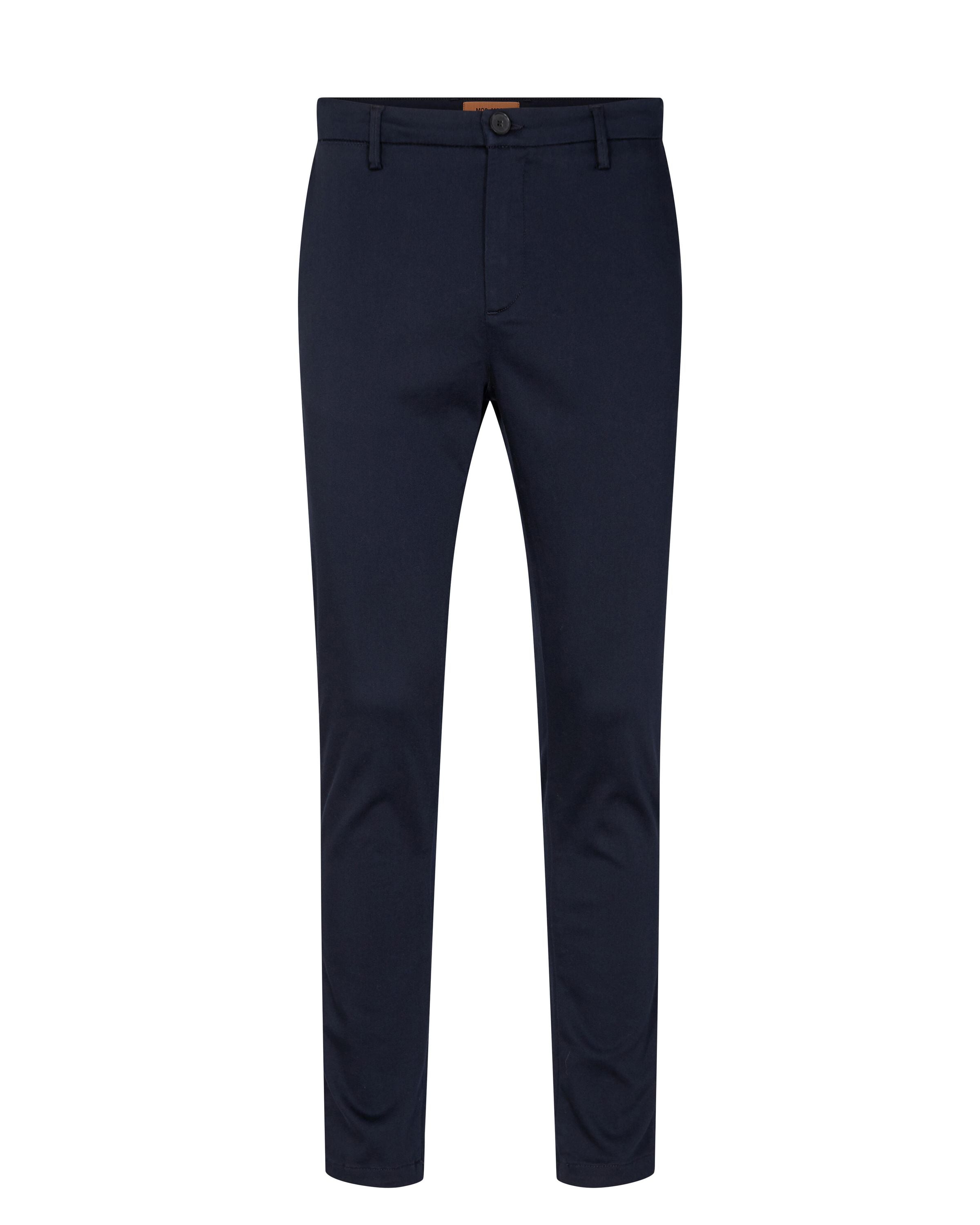 Chino Hose mit verstellbarem Bund - 880 Anthra - Blau