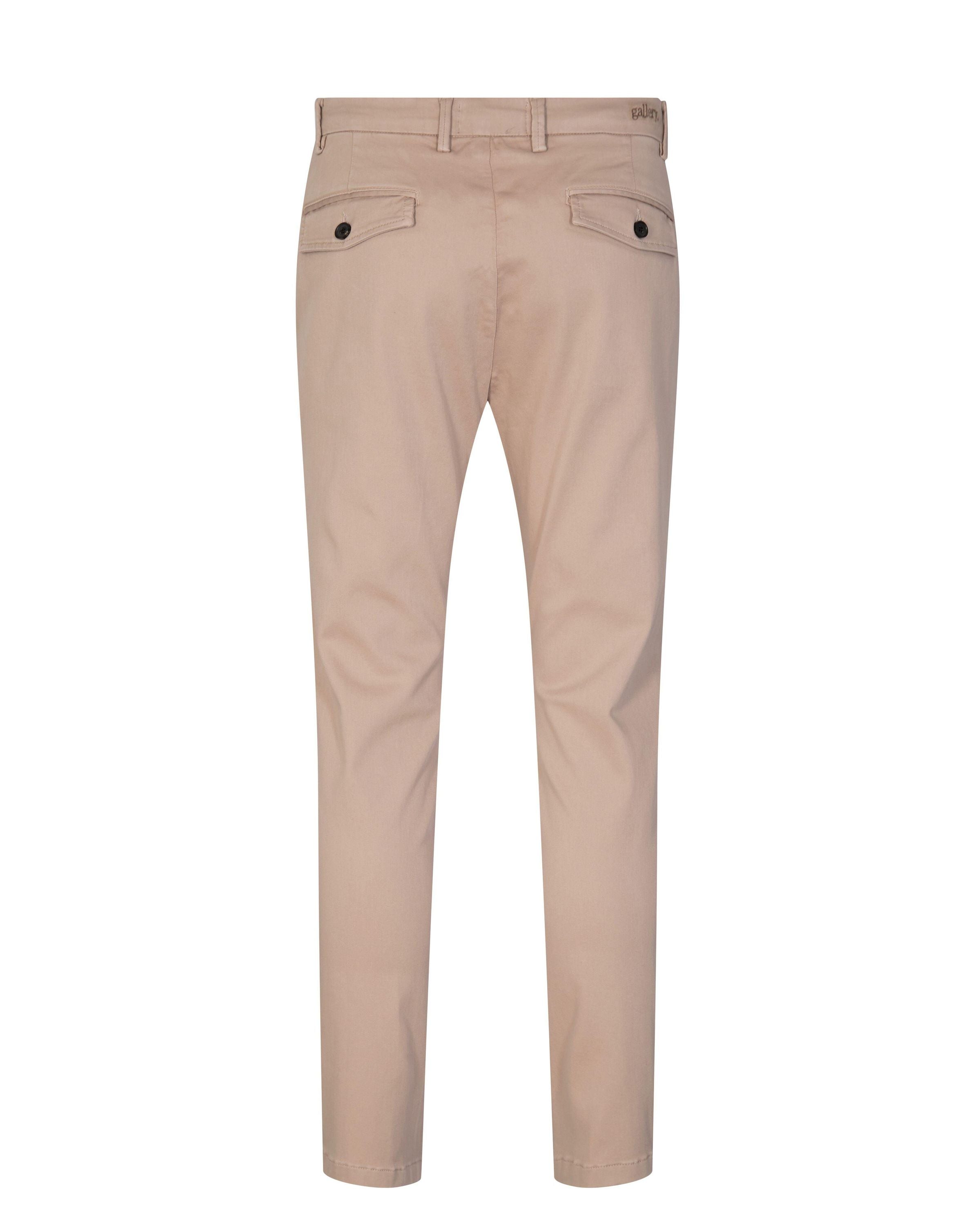 Chino Hose mit verstellbarem Bund - 880 Anthra - Beige