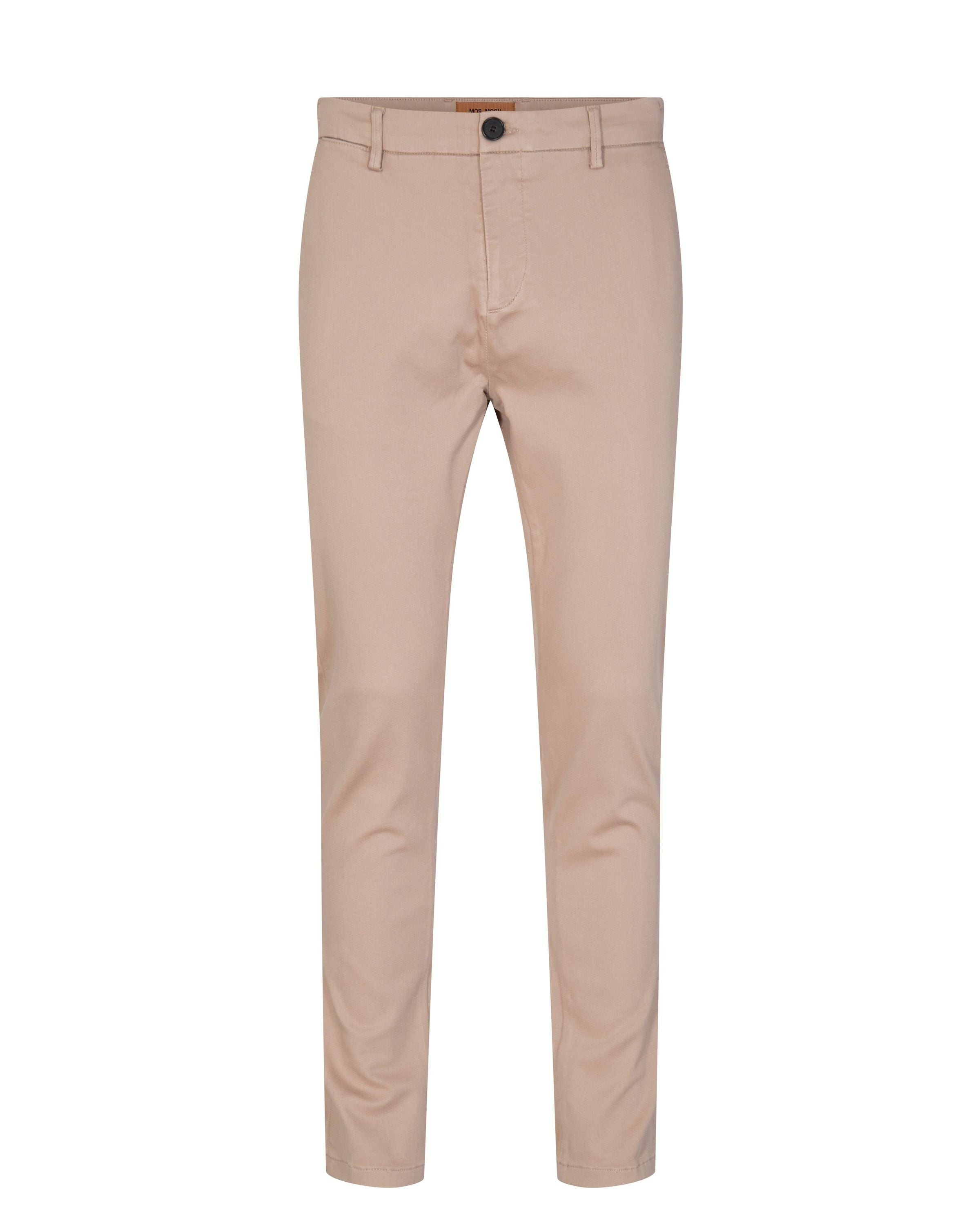 Chino Hose mit verstellbarem Bund - 880 Anthra - Beige