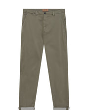 Chino Hose mit verstellbarem Bund - 880 Anthra - Khaki