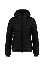 Gesteppte Daunenjacke - 999 Black - Schwarz