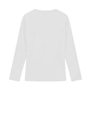 Langarmshirt - 101 White - Weiß