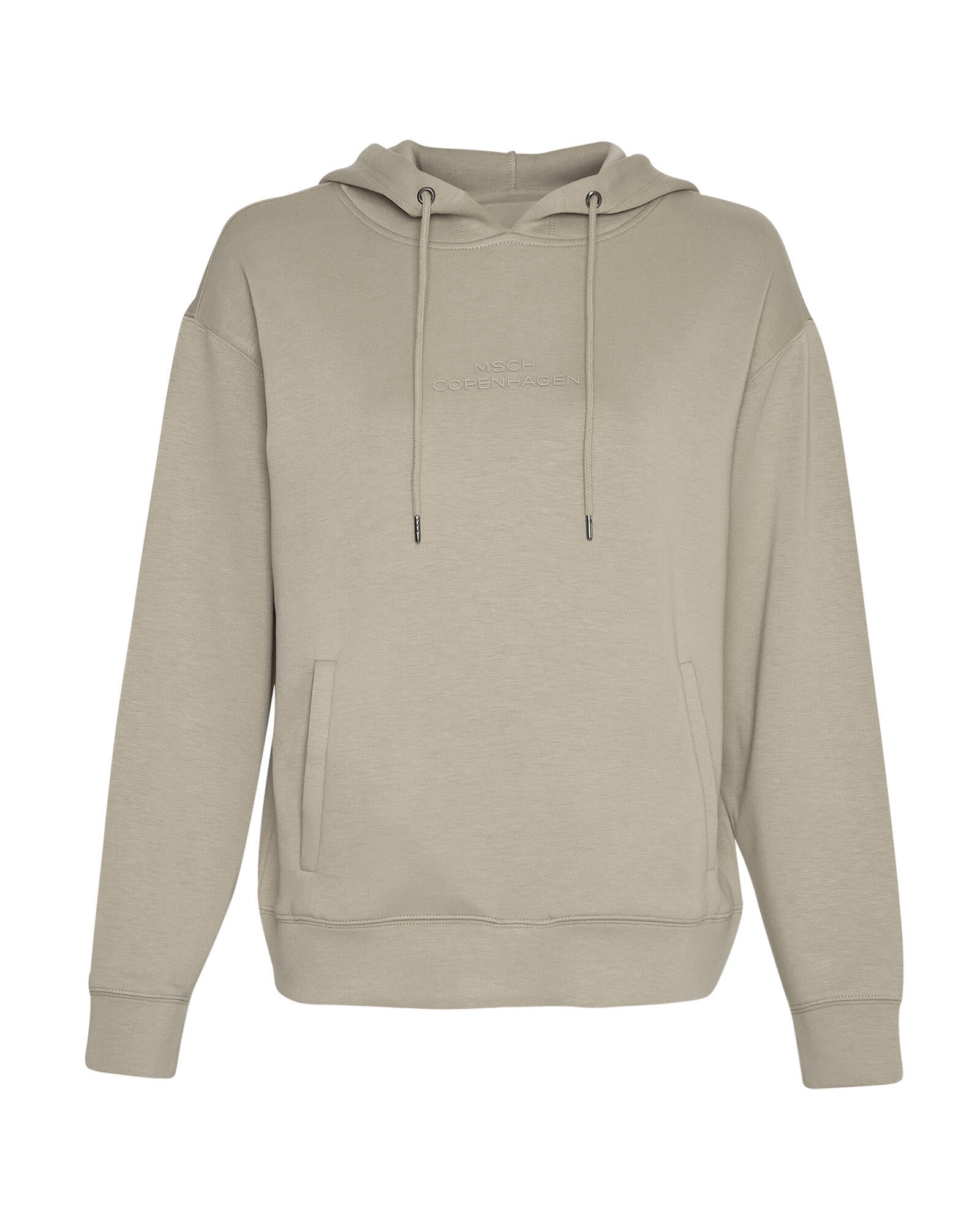 Kapuzenpullover mit Viskose - OATMEAL/OATMEAL - Creme