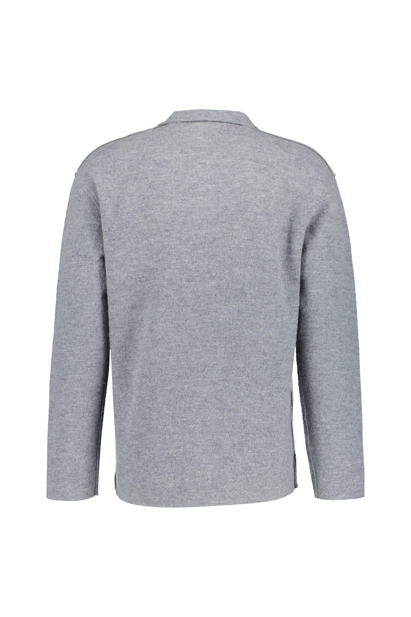 Overshirt aus Wolle - Light Grey - Grau