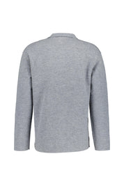 Overshirt aus Wolle - Light Grey - Grau