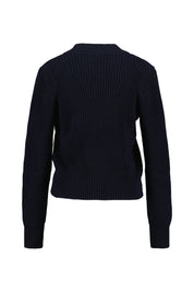 Strick Cardigan - Navy - Blau