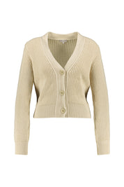 Strick Cardigan - Sand - Beige