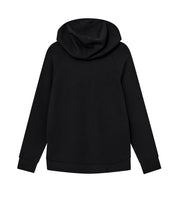 Hoodie aus Viskosemix - 801 Black - Schwarz