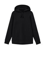 Hoodie aus Viskosemix - 801 Black - Schwarz