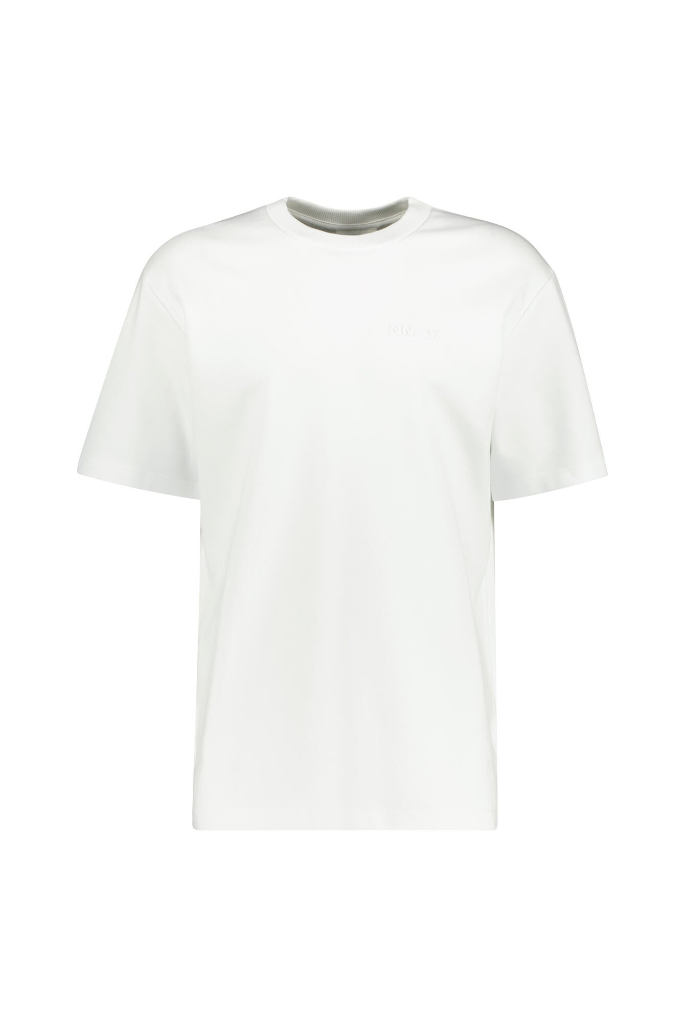 T-Shirt mit Rundhalsausschnitt - 3457 White - Weiß