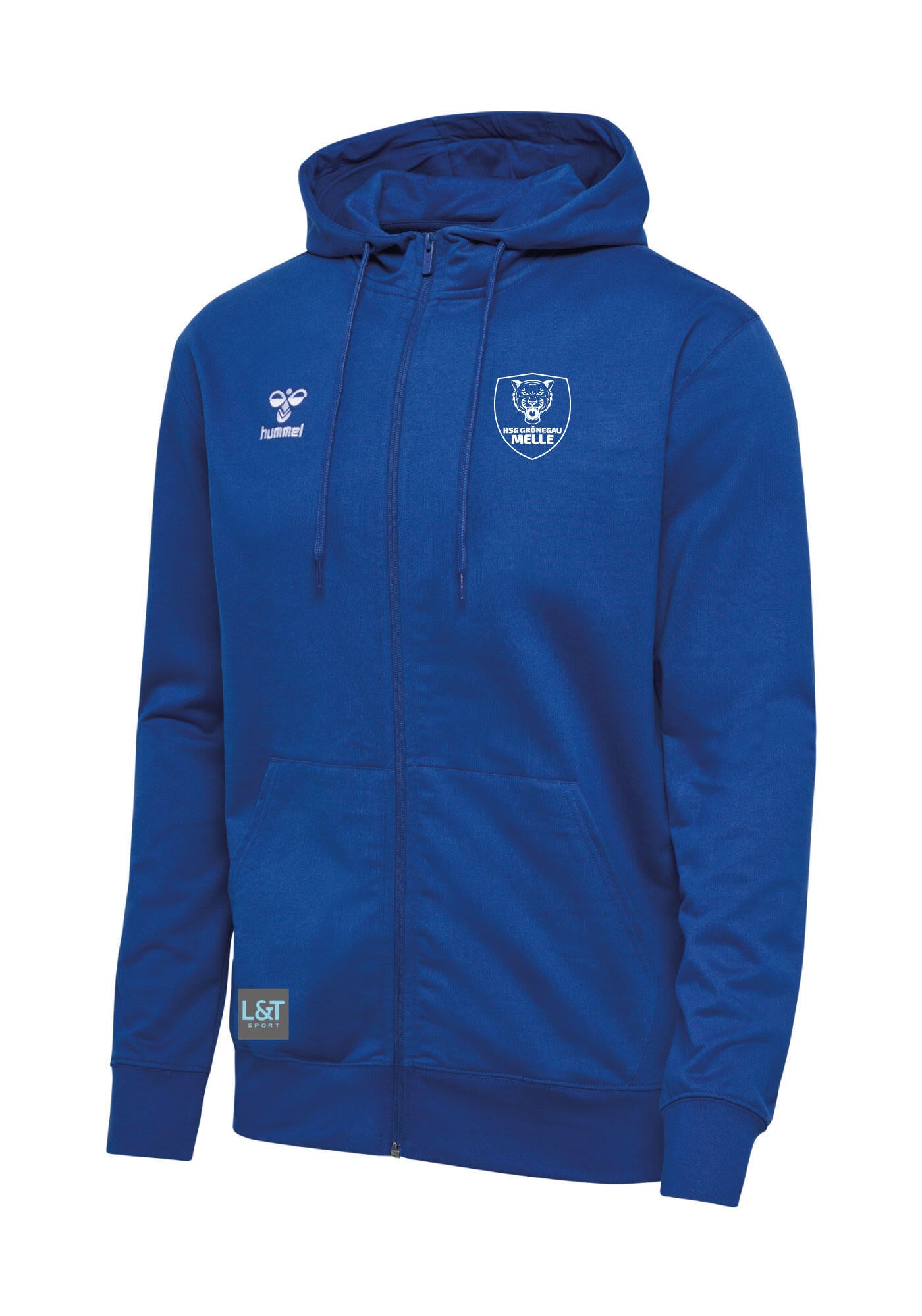 Kinder HSG Grönegau-Melle Kapuzenjacke - 7045-True Blue - Blau