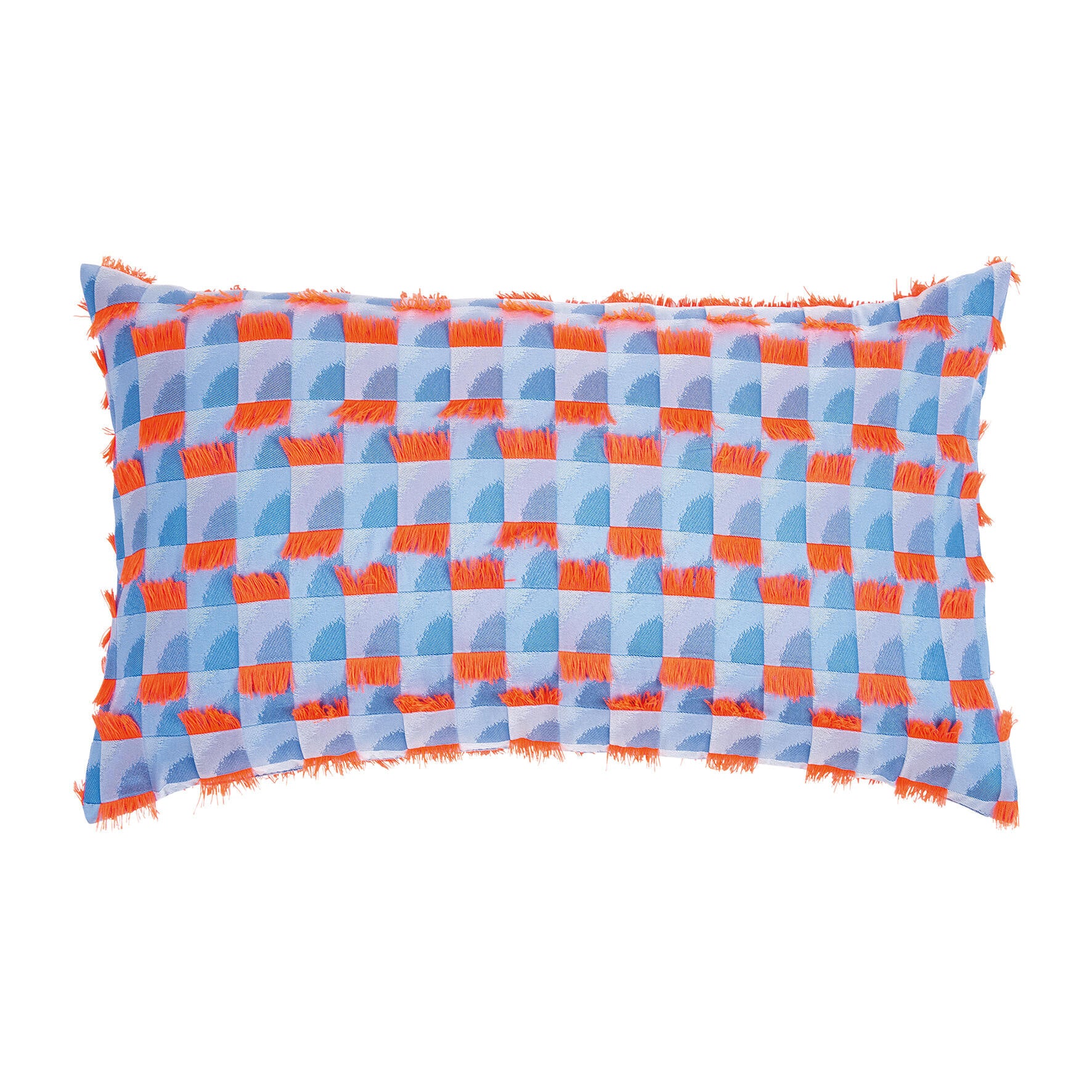 Kissenbezug Mode 25x50 - K40 Blue - Blau | Orange