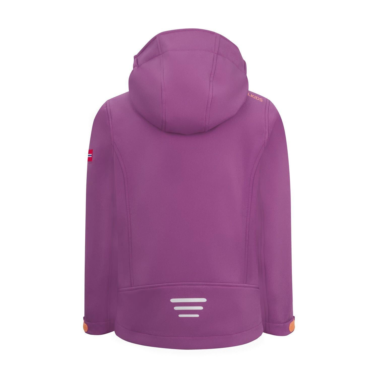 Funktionsjacke Trollfjord - Mallow Pink/Papaya - Violett | Orange