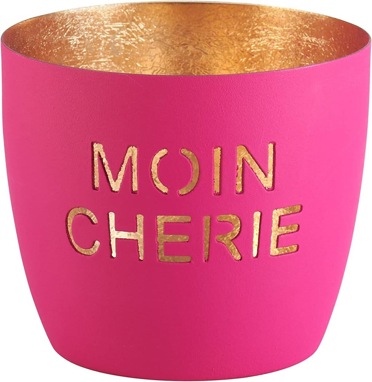 Windlicht Moin Cherie - Neon Purple/Gold - Pink | Gold