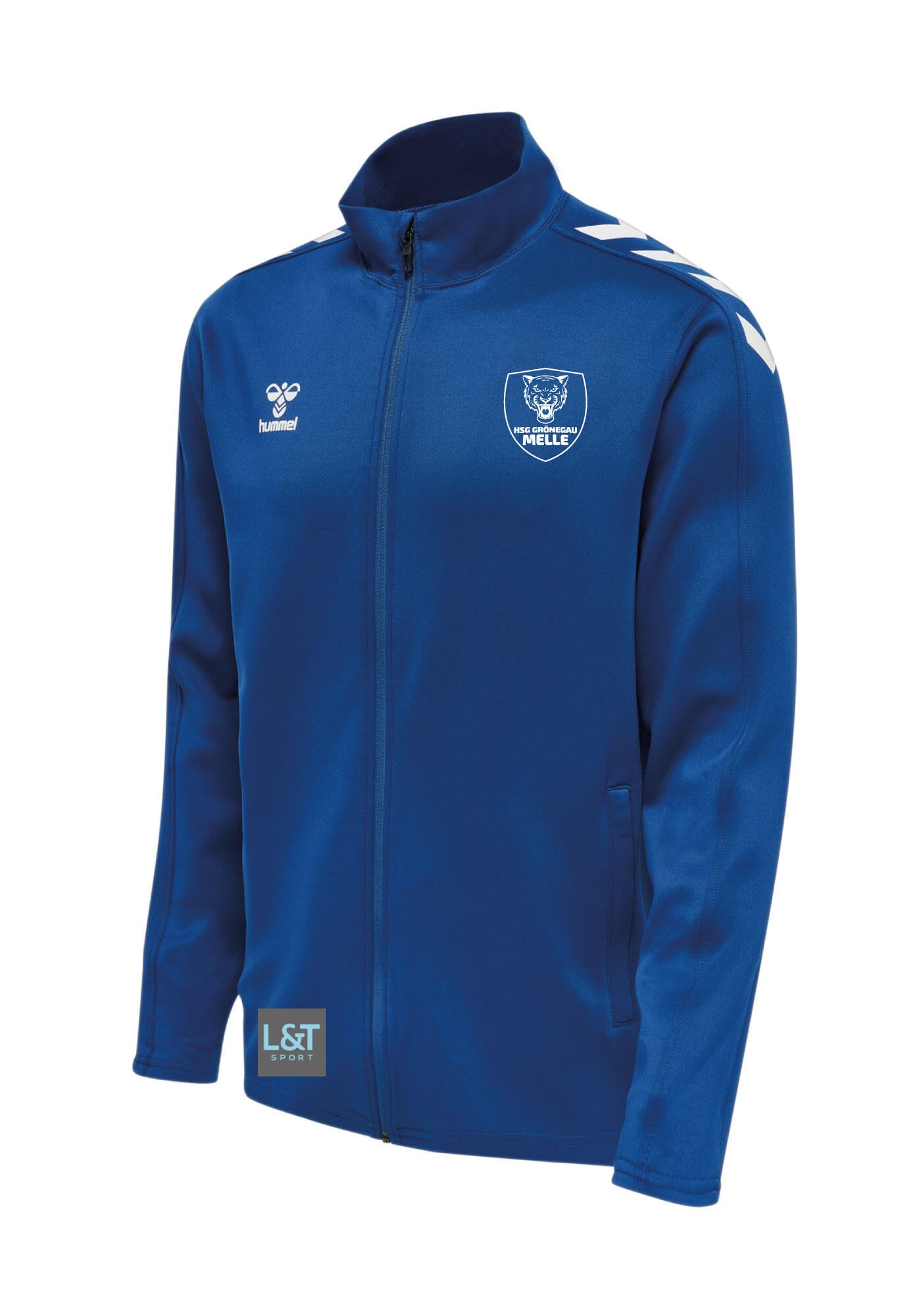 Kinder HSG Grönegau Melle Trainingsjacke - 7045-True Blue - Blau