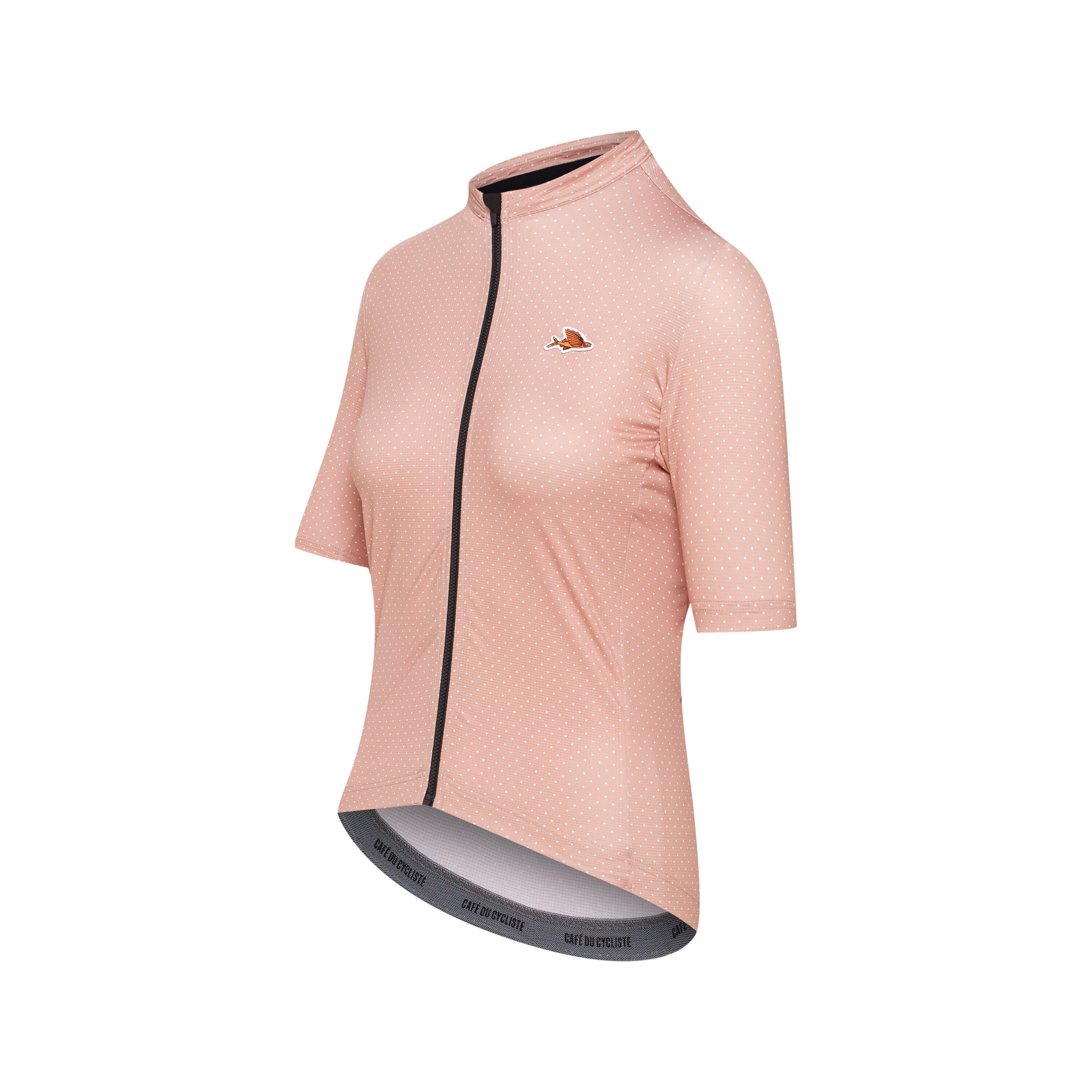 Fahrrad-Trikot Fleurette V2 - Rose Sand - Beige